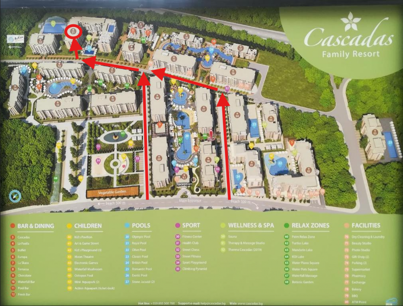 CASCADAS apartament 21 - A57
