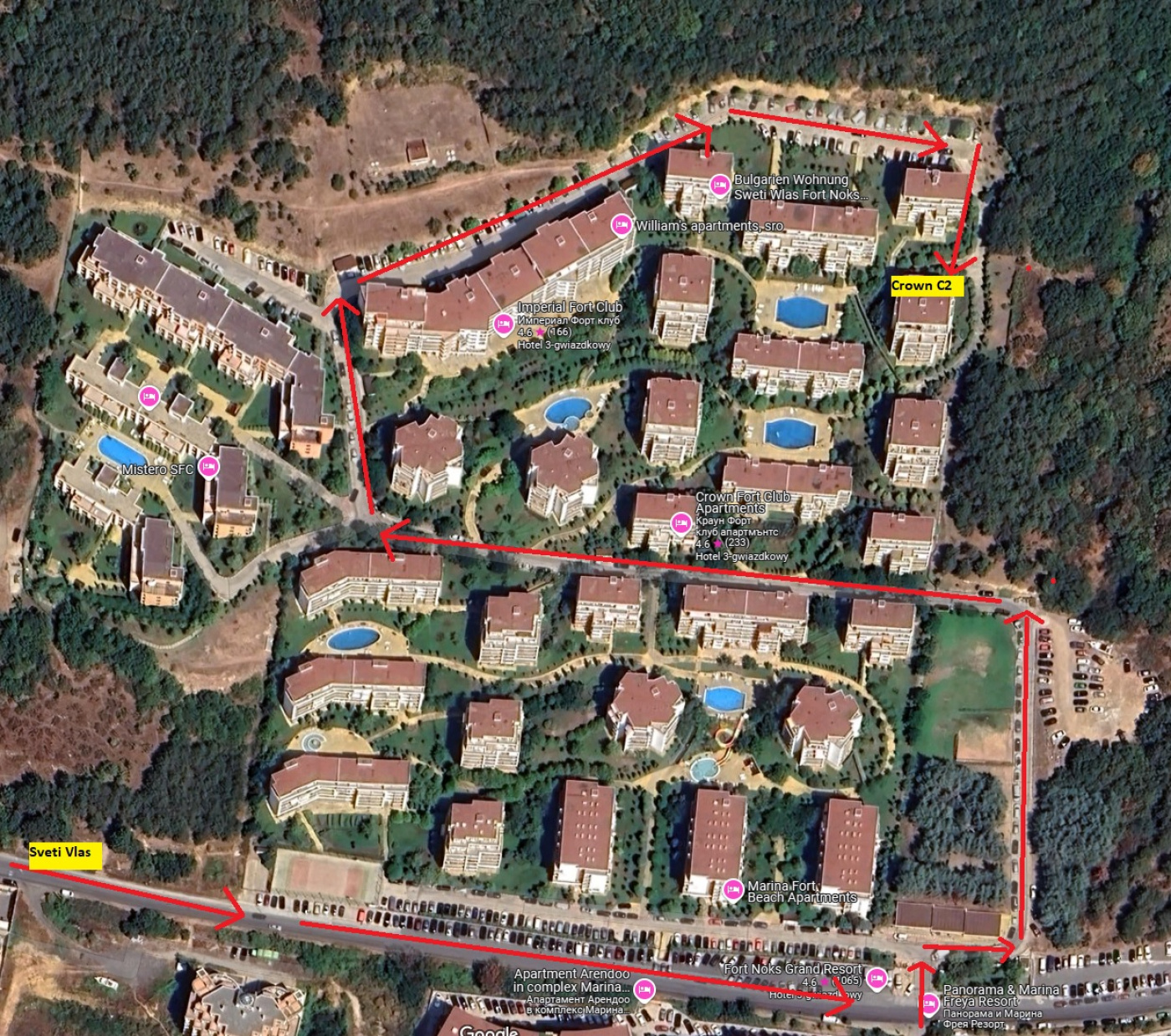 Fort Noks apartament Crown C2 229